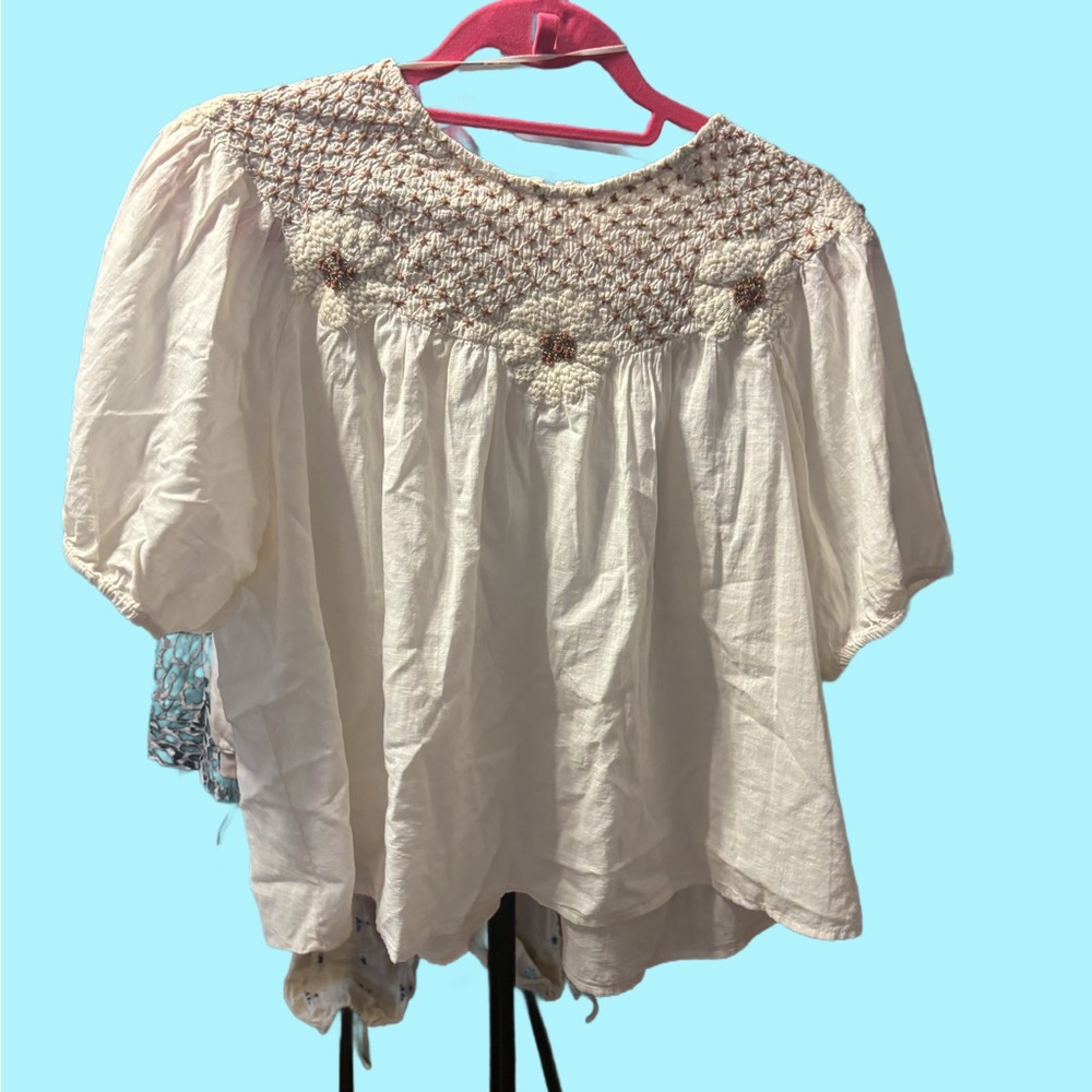 Anthropologie short sleeve top